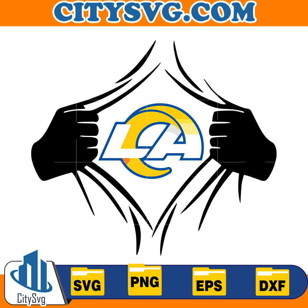 Los Angeles Rams Svg