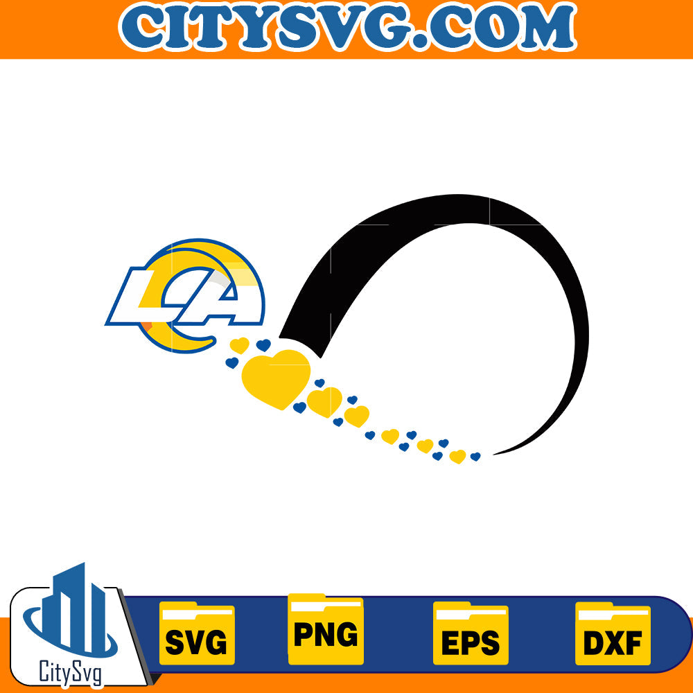 Los Angeles Rams Svg