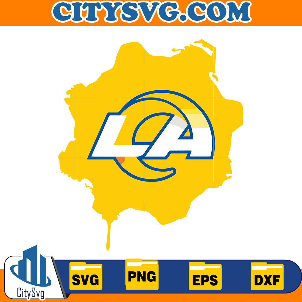 Los Angeles Rams Svg