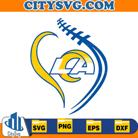 Los Angeles Rams Svg