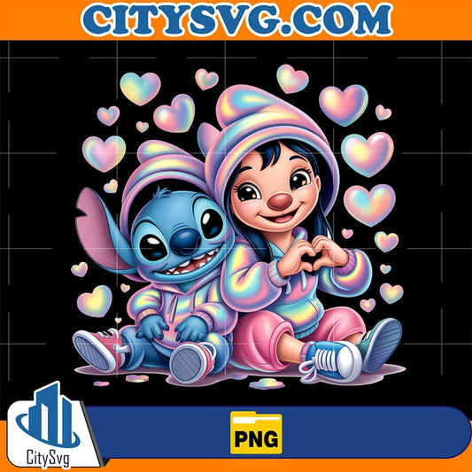 Love-Lilo-And-Stitch-Neon-Png