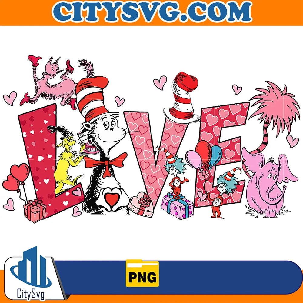 Love Dr Seuss Valentine Png – CITYSVG