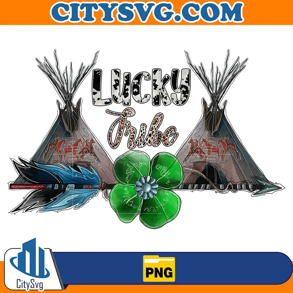 LuckyTribeStPatricksDaySublimationPng
