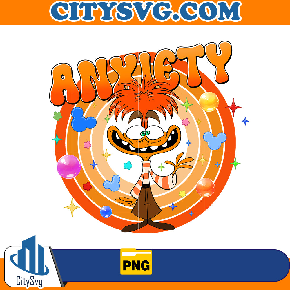 Anxiety cartoon png