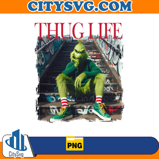 Thug Life Grinch Png CitySvg