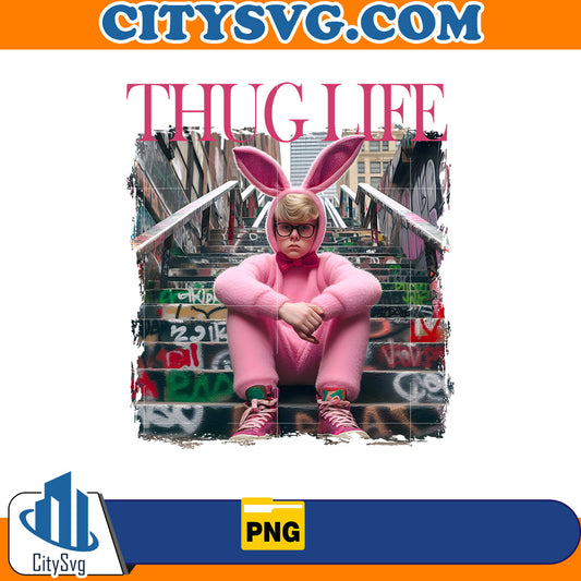 Thug Life Ralphie Christmas Png CitySvg