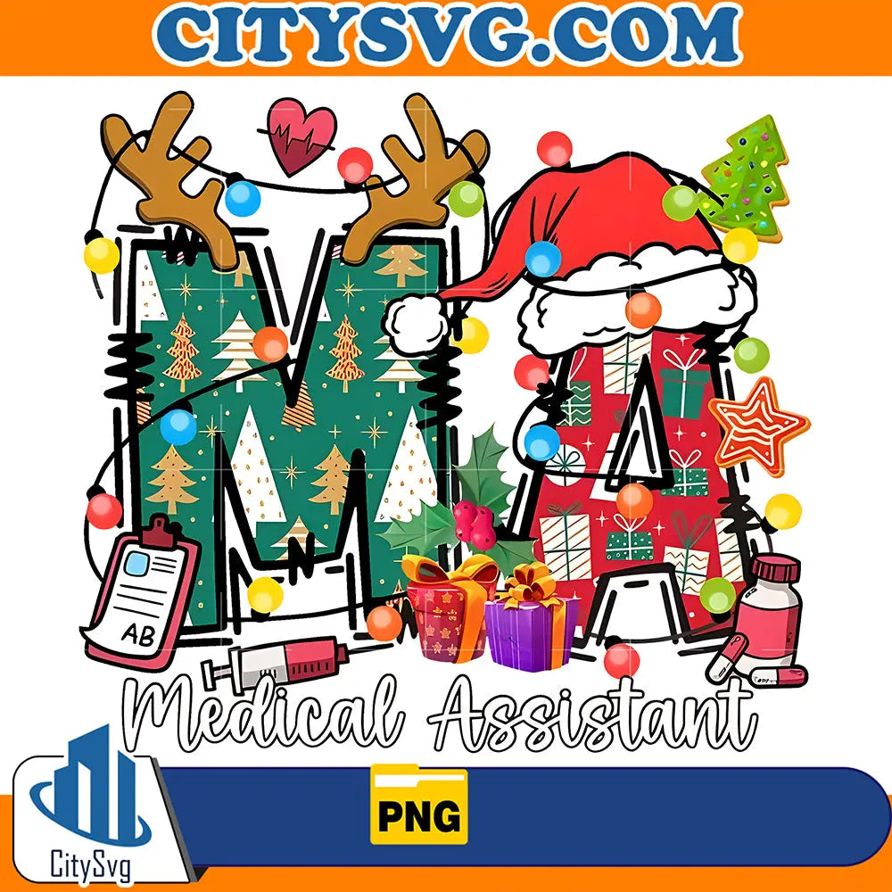 MaMedicalAssistantChristmasPng