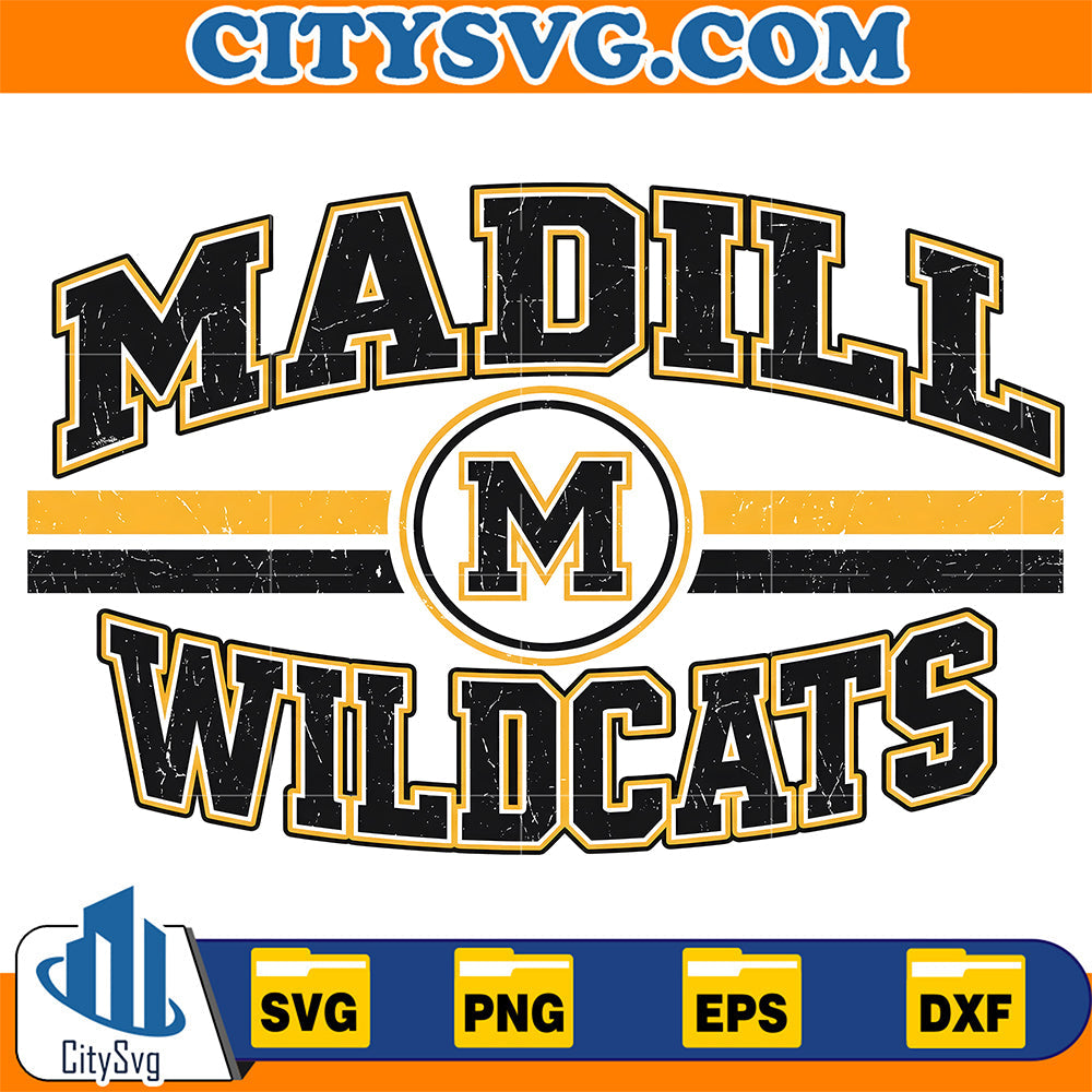 Madill Wildcats Svg CitySvg