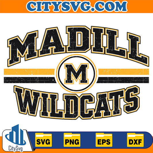 Madill Wildcats Svg CitySvg