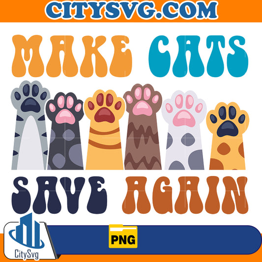 Make cats save again Png