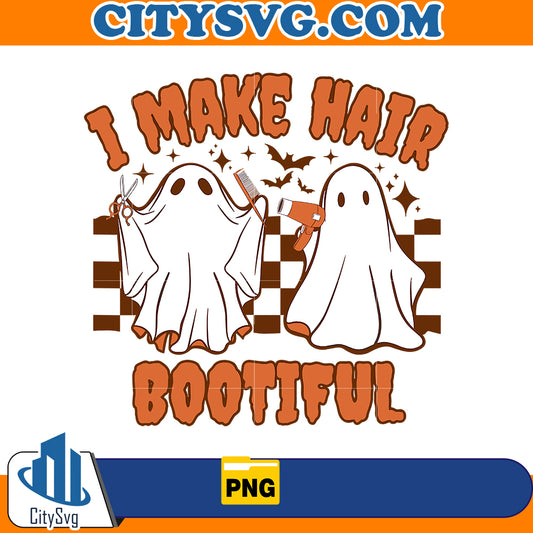 I Making Hair Bootiful Png, Boojee Ghost Png