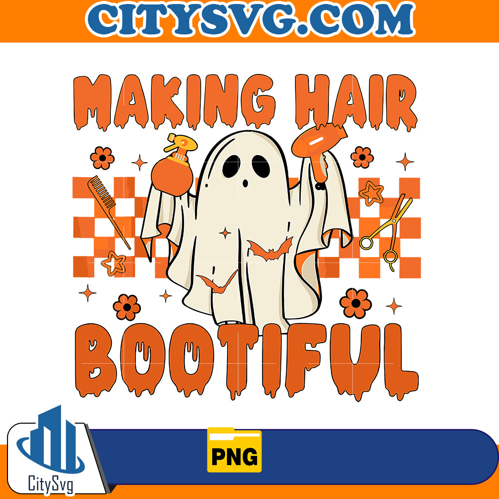 Making Hair Bootiful Png, Boojee Ghost Png