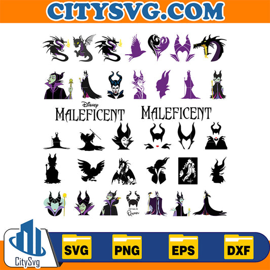 Maleficent-Bundle-Svg
