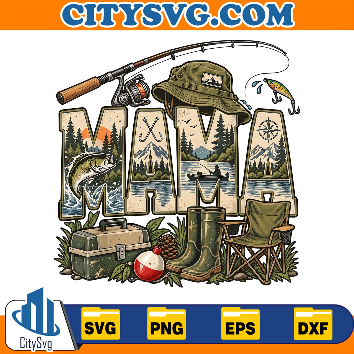 Mama-Of-The-Big-One-Fishing-First-Birthday-Svg