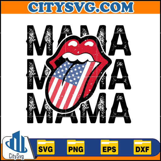 MamaAmericaSvg