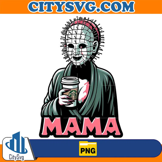 MamaCoffeeStarbucksHorrorHellraiserPng