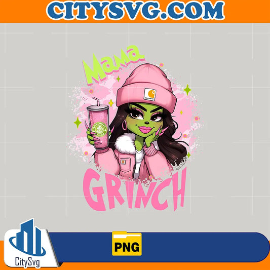 MamaGrinchPinkGirlPng