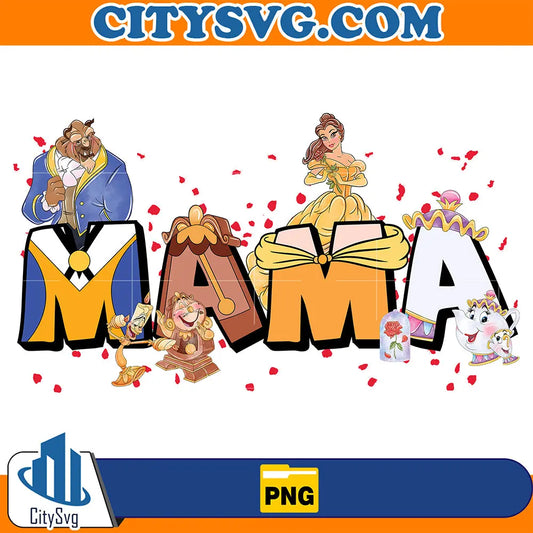 MamaPrincessBellePng