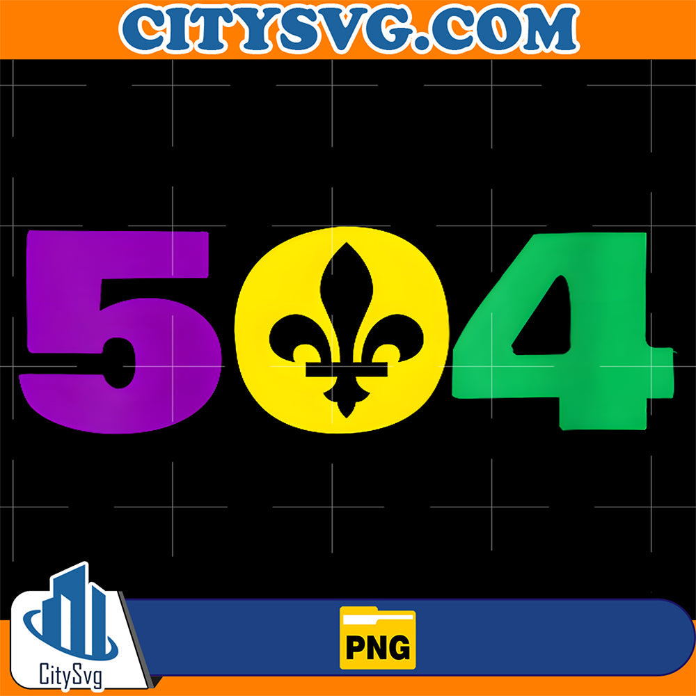 Mardi-Gras-504-New-Orleans-Png