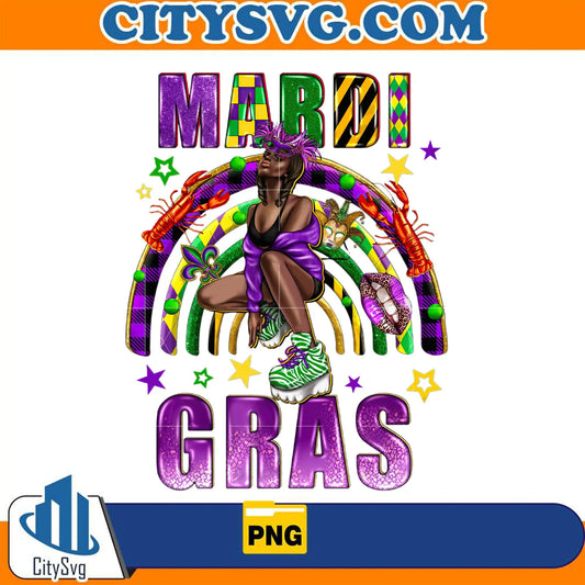 MardiGrasBlackWomanPng