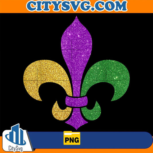 MardiGrasFleurDeLisPng