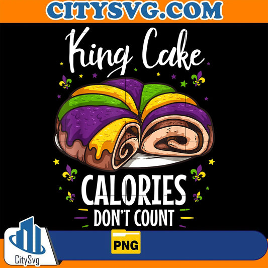 MardiGrasKingCakeCaloriesDon_tCountPng