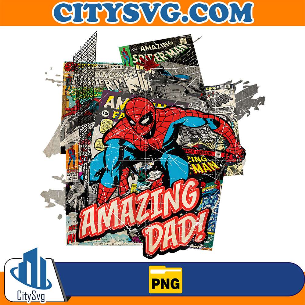 Marvel-Spider-Man-Amazing-Dad-Png