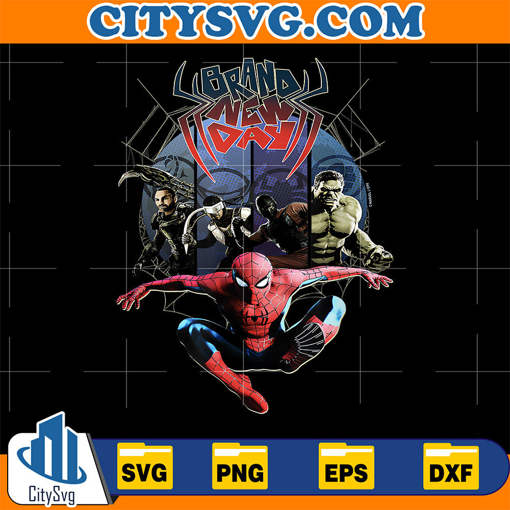 Marvel-Spider-Man-New-Day-Color-Web-Villain-Panels-Svg
