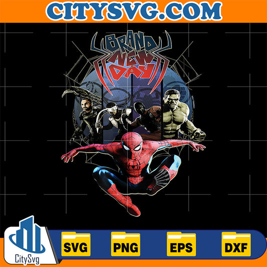 Marvel-Spider-Man-New-Day-Color-Web-Villain-Panels-Svg