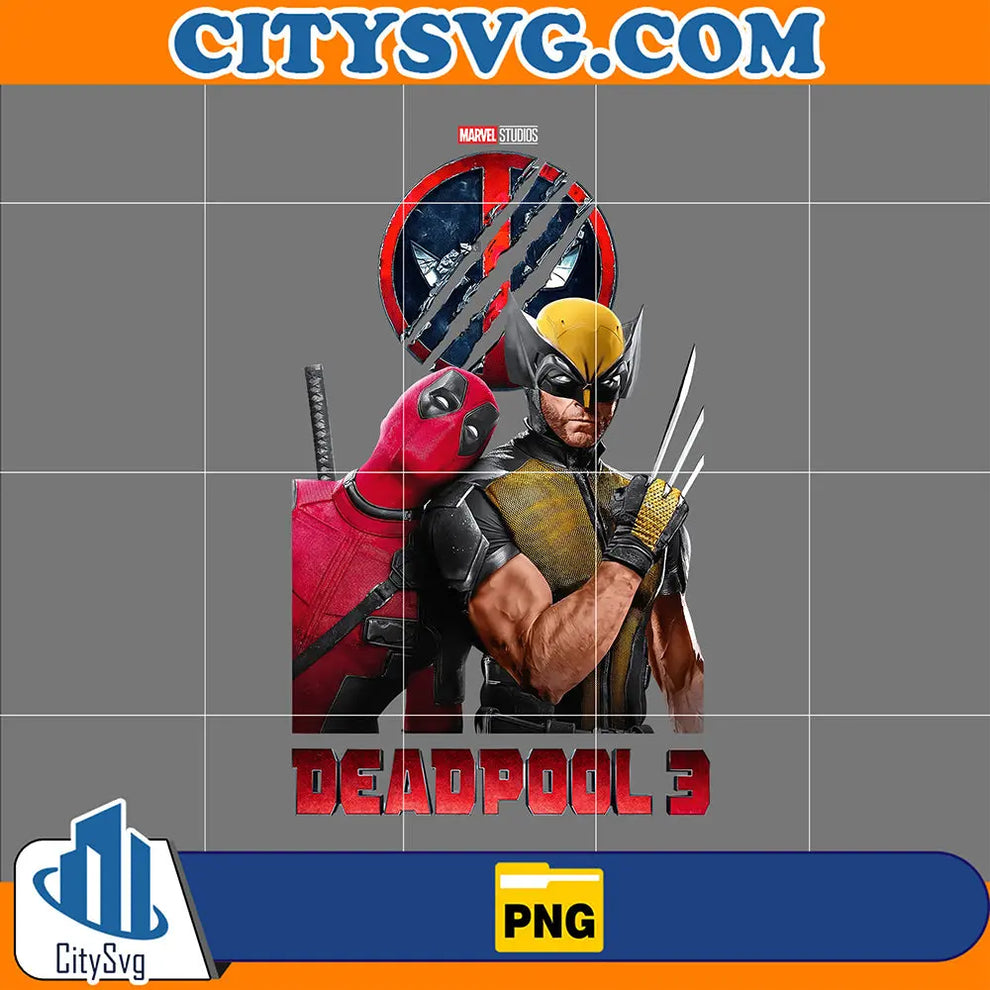 Marvel Studios Deadpool 3 Png, Mavel Studios Deadpool & Wolverine Png ...