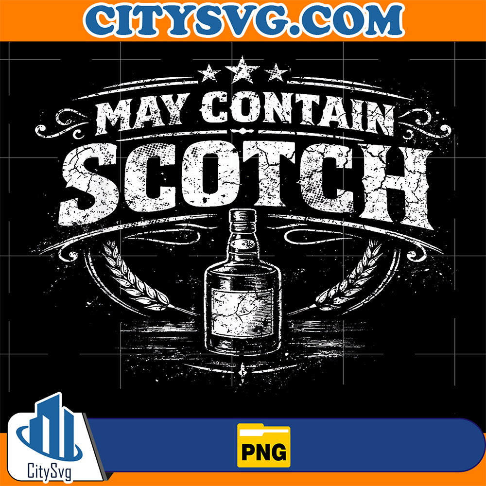 May-Contain-Scotch-Vintage-Whiskey-Humor-Png