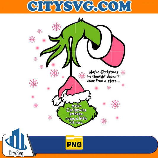 MaybeChristmasBeThoughtDoesn_tComeFromAStoreChristmasPng