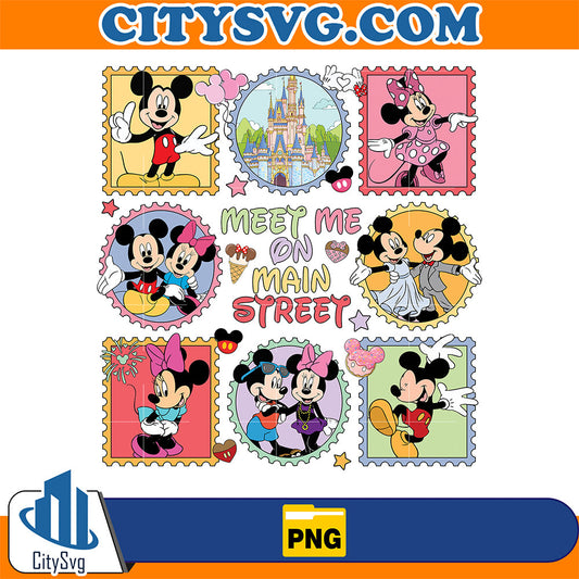 Meet-Me-On-Main-Street-Disneyworld-Stamp-Png