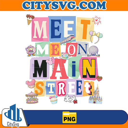 Meet-Me-On-Main-Street-Disneyworld-Style-Text-College-Png