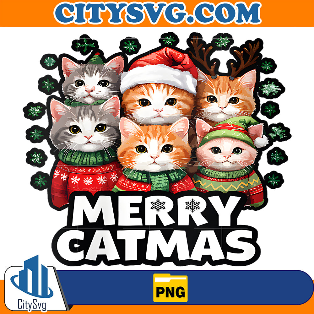 Merry-Catmass-Png