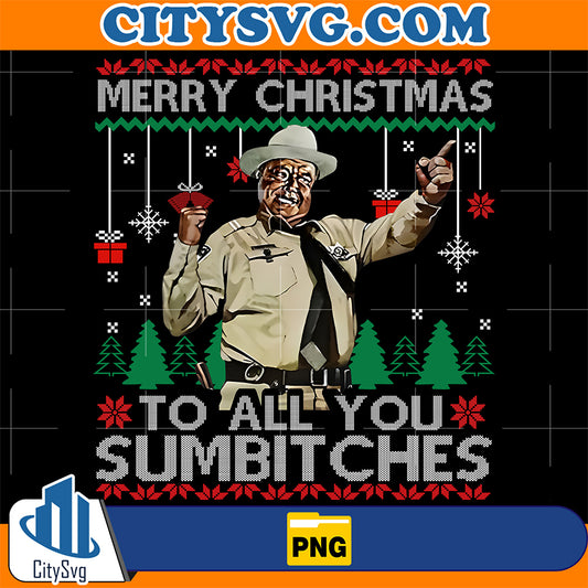 Merry-Christmas-To-All-You-Sumbitches-Png