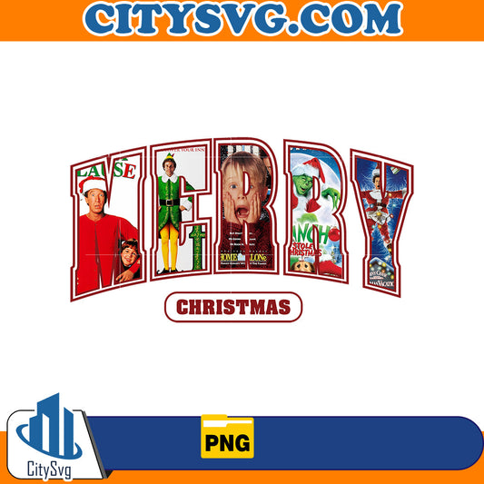 Merry Christmas Movies Png CitySvg