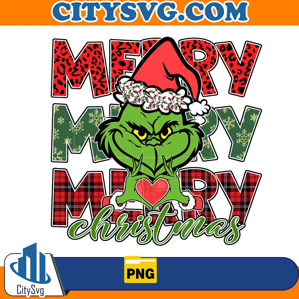 MerryChristmasGrinchPng