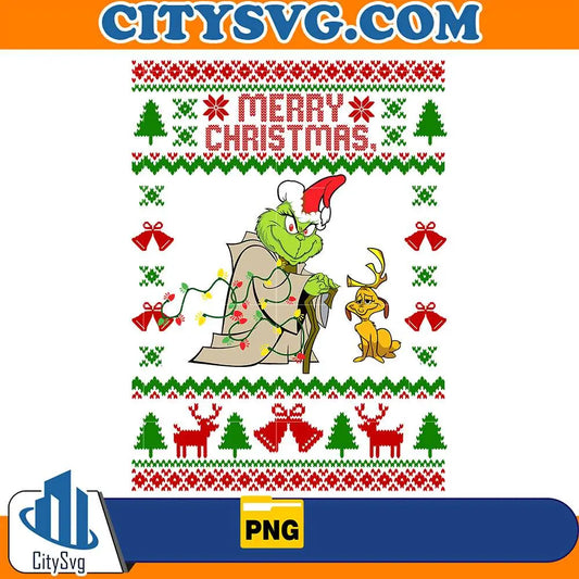 MerryChristmasGrinchUglyPng