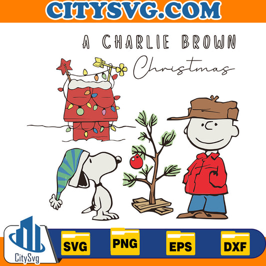 Merry Christmas Peanuts Friends Svg CitySvg