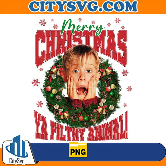 MerryChristmasYaFilthyAnimalHomeAloneChristmasPng