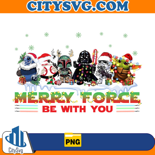 Merry Force Be With you Png