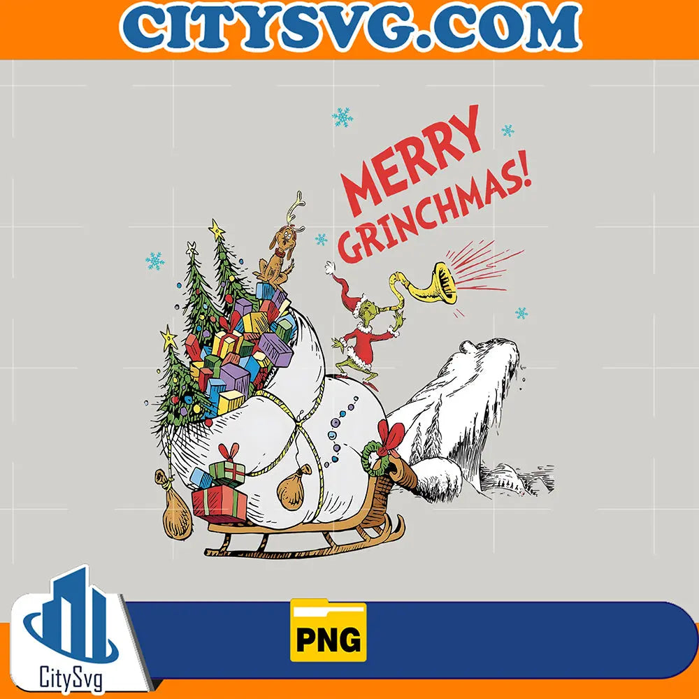 MerryGrinchmasAndMaxDogPng