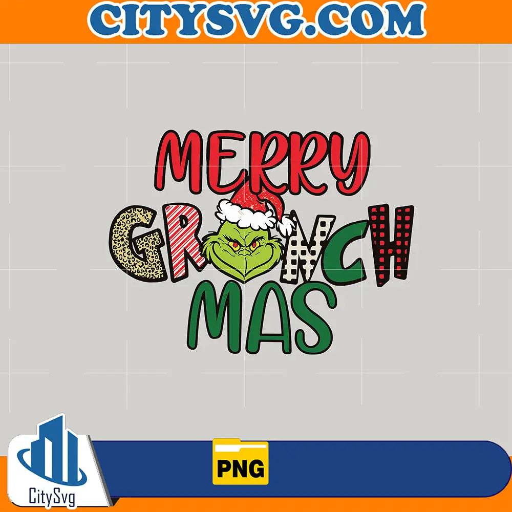 MerryGrinchmasChristmas2024Png