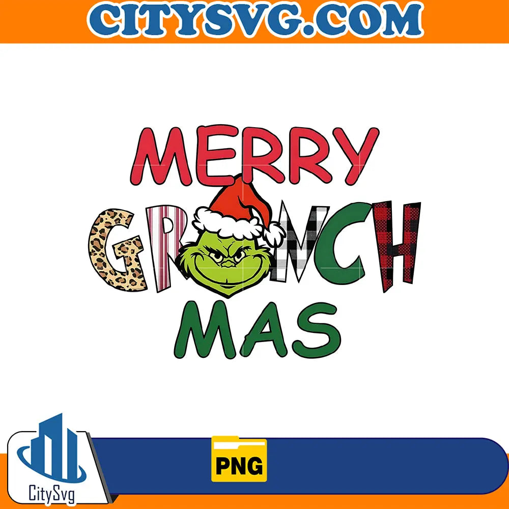 MerryGrinchmasSantaVibePng