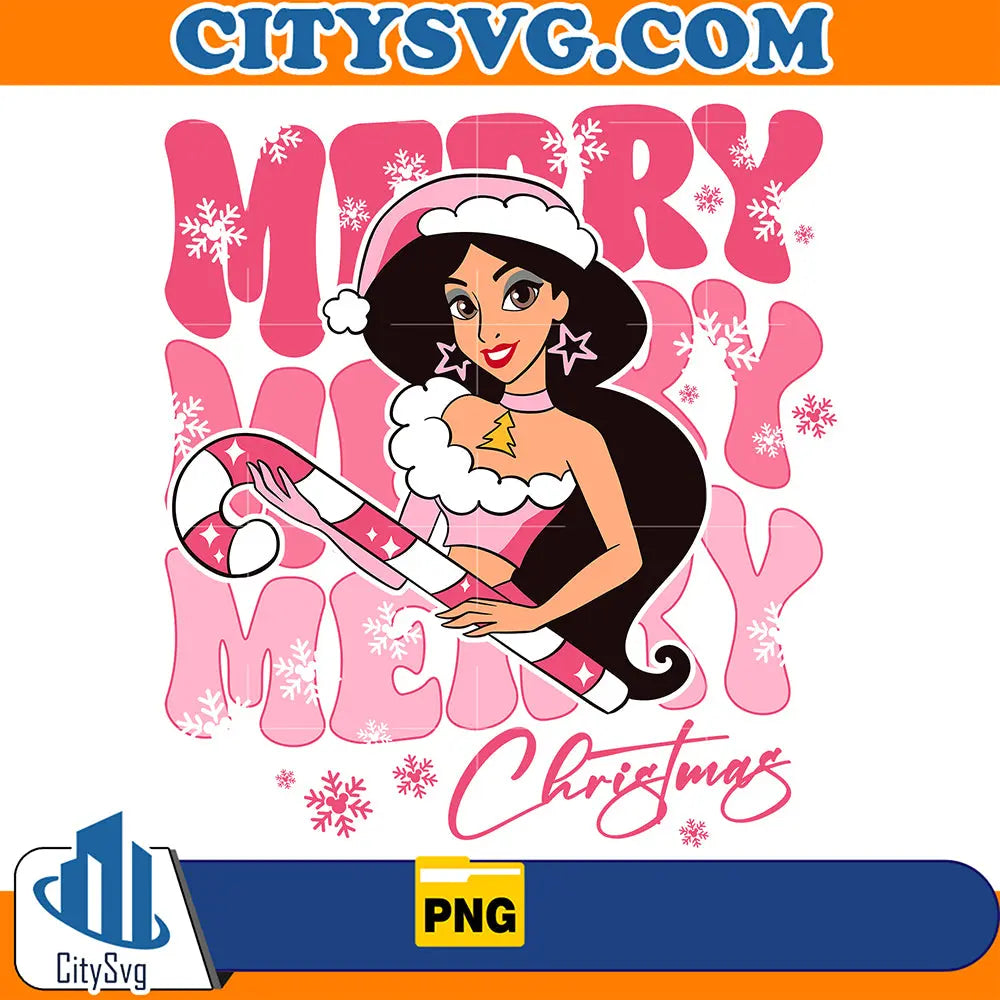 MerryJasmineChristmasPng
