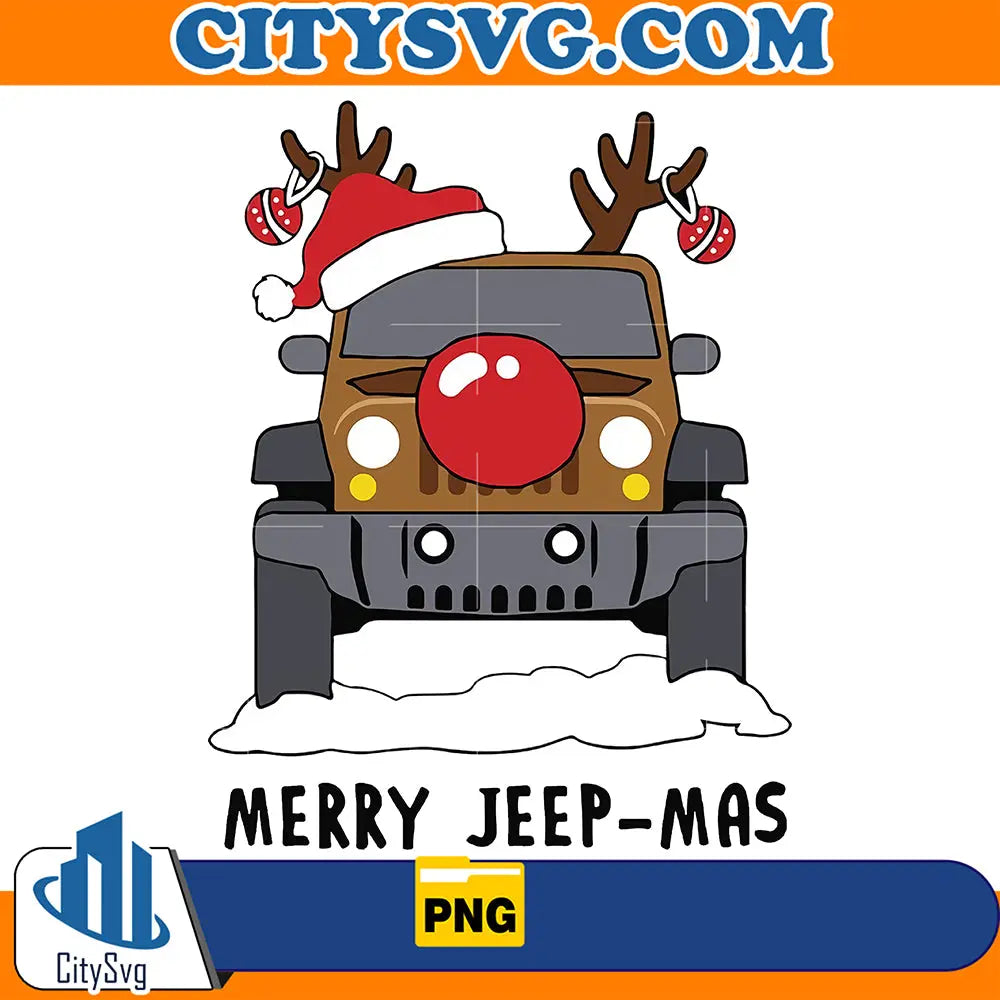 MerryJeep-MasReindeerChristmasPng