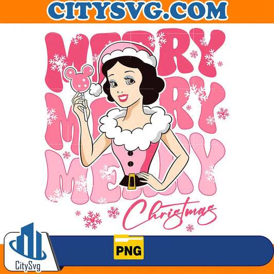 MerrySnowWhiteChristmasPng