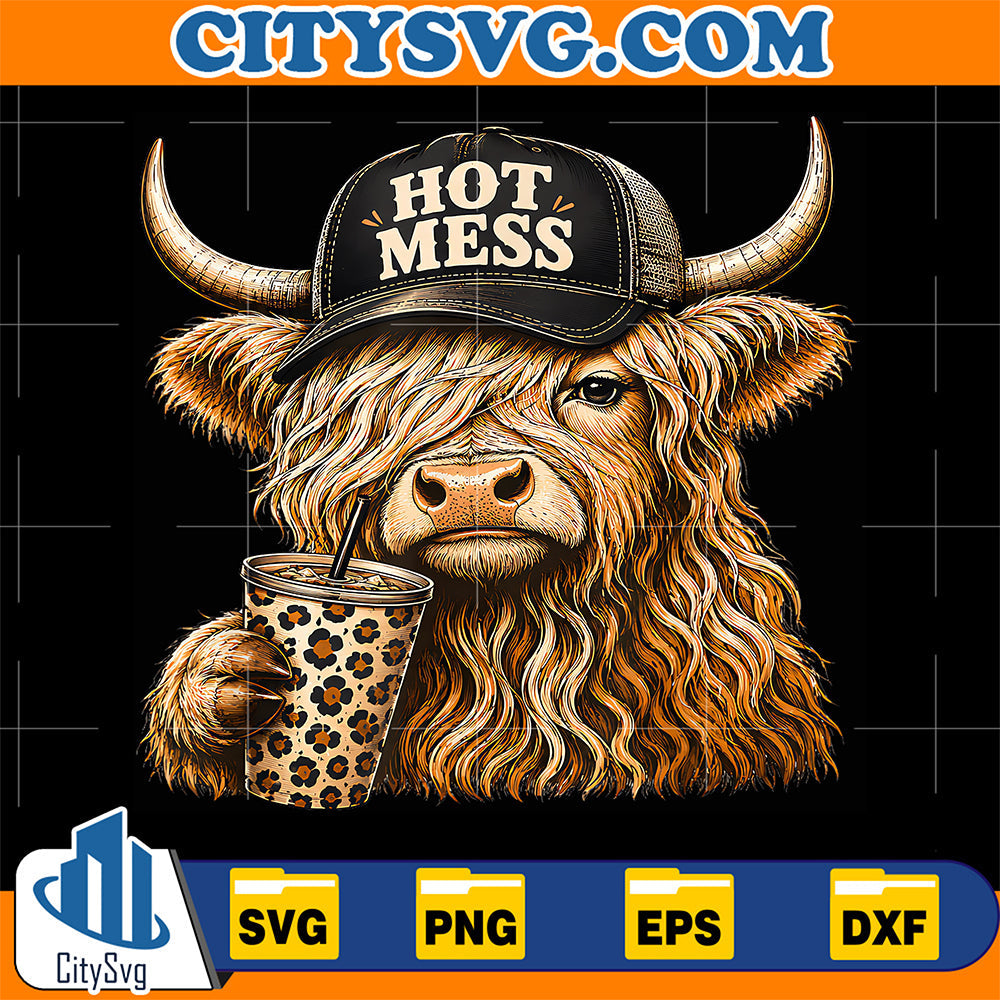Mess-Cow-Funny-Cute-Coffee-Svg