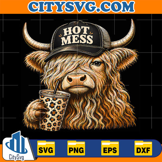 Mess-Cow-Funny-Cute-Coffee-Svg